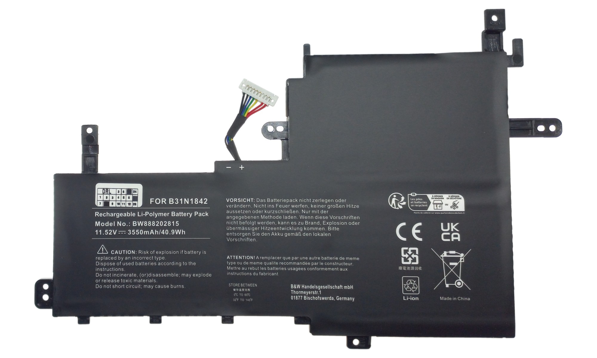 Baterie compatibila Asus B31N1842 0B200-03440400 11.52V 3550mAh