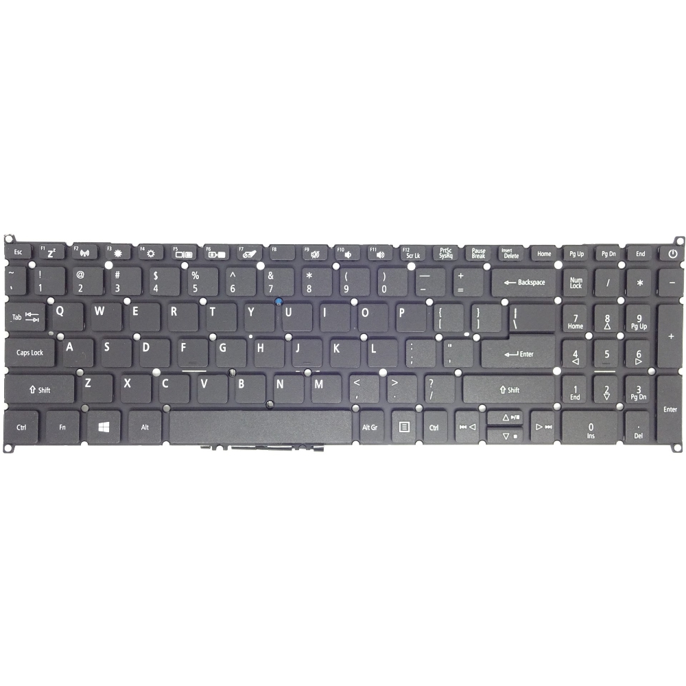 Tastatura compatibila Acer, neagra, fara iluminare, layout US DRLN2828